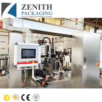 Machine de remplissage d'eau électrique entièrement automatique pour bouteilles en plastique de boissons, haute productivité et garantie d'un an
