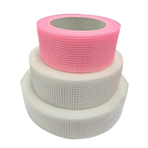 Ruban en maille de fibre de verre E-Glass auto-adhésif pour l'installation <span class=keywords><strong>et</strong></span> la réparation de cloisons sèches, largeur personnalisable - Product Image 1