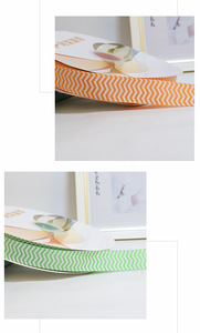 Großhandel 2,5cm Geripptes Wellenmuster-Band für DIY-Backen, Blumensträuße, Dekorative Geschenkboxen und Bänder - Product Image 3
