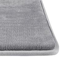 Tapis de bain en mousse à mémoire de forme FIGOO-Luxury, antidérapant, séchage rapide, absorbant l'eau, doux et moelleux