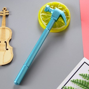 धातु भेड़ सींग हथौड़ा तटस्थ पेन प्यारा हथौड़ा आकार छात्र पानी पेन मनोरंजन कार्यालय हस्ताक्षर पेन - Product Image 5