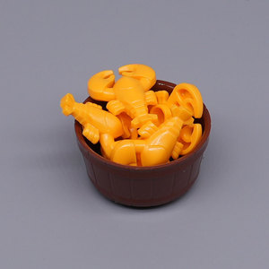 Ensemble de 23 blocs de construction MOC, accessoires alimentaires, compatibles avec les grandes marques, briques miniatures de fruits et de burgers, pièces de jouets DIY pour la ville - Product Image 5