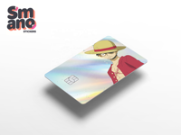 Smano - Adhesivo Metálico de Lujo para Tarjetas de Crédito y Débito, Personalizado