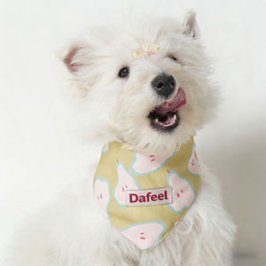 Bandana pour animaux de compagnie, mignon, respirant, résistant à la saleté, pour chien - Product Image 2