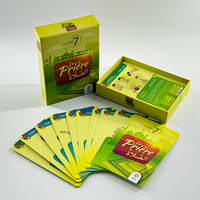 Papier de conception arrière et avant personnalisé pour adultes bilingue rose amusant bon moment couple jeux de cartes de questions