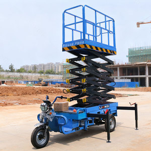 Elevador de tijera eléctrico 6M-16M Skylift Elevador móvil Andamio Elevador de tijera hidráulico eléctrico - Product Image 1