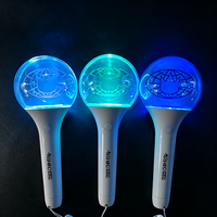 Bâton lumineux LED en acrylique personnalisé avec logo pour fans d'idoles, figurine 3D gravée, lumière de main lumineuse, bâton lumineux de cheering, fabrication en usine