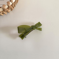 Ensemble de pinces à cheveux Qianjin en acétate français - Barrettes en écaille de tortue et de couleur unie en acide acétique pour femmes