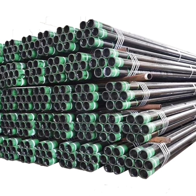High Quality API 5CT J55 4 1/2 Seamless Casing Pipes Oil Tube Seamless Tube Gas Pipe Construction Metal Tubes Oil Well Drilling