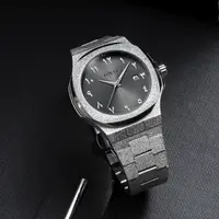 China OEM Custom Logo Wrist Watch for Men, Stainless Steel