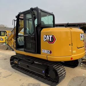 รถขุดขนาดเล็ก 8 ตัน สำหรับ Cat 308e สภาพ 99% ใหม่ คุณภาพเยี่ยม จัดส่งรวดเร็ว ชั่วโมงการทำงานต่ำ รวมเครื่องยนต์และเกียร์ - Product Image 1
