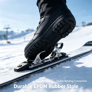 Semelle extérieure en caoutchouc personnalisée, antidérapante, résistante aux basses températures, pour chaussures de ski, chaussures de snowboard, chaussures d'hiver d'extérieur, vente en gros OEM - Product Image 2