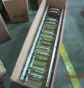 Support de sol commercial pour 5 vélos, support de <span class=keywords><strong>stationnement</strong></span> mobile en métal pour vélos - Product Image 5