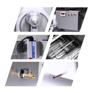 Mesin Pembuat Donat Ayam, Kalkun, dan Corn Dog Komersial CE, Bahan Stainless Steel, Ukuran Besar untuk Meja - Product Image 4