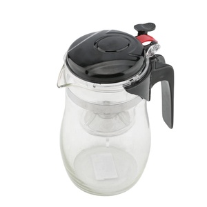Prezzo di fabbrica trasparente <span class=keywords><strong>teiera</strong></span> di vetro in <span class=keywords><strong>acciaio</strong></span> <span class=keywords><strong>inox</strong></span> <span class=keywords><strong>teiera</strong></span> infusore <span class=keywords><strong>teiera</strong></span> di vetro - Product Image 1