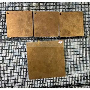 Lámina de Acero Inoxidable EX180 304 con Recubrimiento de Color PVD Bronce Antiguo, Placa de Acero Inoxidable Antihuellas - Product Image 2