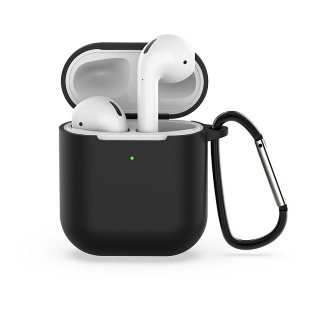 2019 NEW Products Wholesale for airpod 1/2 Silicone Case with Hook