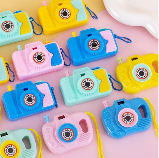 Creative Mini Plastic Animal Camera Viewers Children Pretend Play Prop With Images in Viewfinder