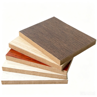 Panneaux de mélamine double face blancs en MDF de 18 mm pour la fabrication de meubles modernes et la sculpture DIY