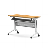 Base de table de salle de réunion de bureau tables de formation pliables jambes conception de barre de pression d'air brevetée main sûre et sans pression