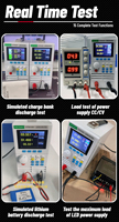 Testeur de charge électronique programmable de bureau ET5410A+ 400W 40A 150V, alimentation, testeur de batterie 15A 150V, équipement de test