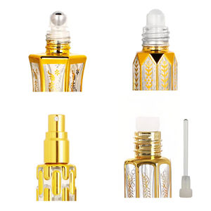 3ml 6ml Bouteille vide en verre Attar Bouteilles <span class=keywords><strong>de</strong></span> parfum et d'huile essentielle <span class=keywords><strong>de</strong></span> style arabe <span class=keywords><strong>de</strong></span> Dubaï pour le sérum <span class=keywords><strong>de</strong></span> soin <span class=keywords><strong>de</strong></span> la peau - Product Image 6