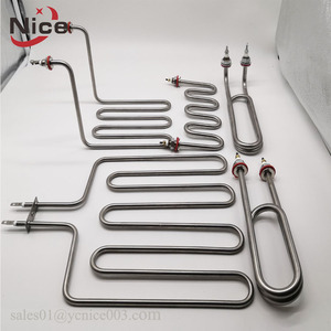 Đôi-Trọc Đầu Thẳng Ống Sưởi Ấm Yếu Tố Hình Ống Nóng Không Khí - Product Image 3