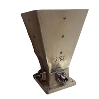 Antenne cornet double polarisation 300 MHz-3 GHz avec polarisation linéaire double, en aluminium et PU, connectivité N-femelle, puissance maximale 50 W