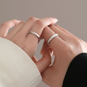 Anillos De Pareja Platinum Plated Shiny Starry <b>Couple</b> <b>Ring</b> for Men Women Romantic Wedding Adjustable Open All Sky Star <b>Ring</b> - Product Image 4