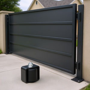 Kit de quincaillerie coulissante pour portail, support de type C de 6 pieds, pour la connexion de rails et d'opérateurs de portail - Product Image 3