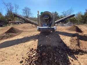 Upsen uts1530 limbah mesin daur ulang mobile trommel screener - Product Image 3