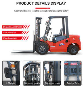 Nhà Máy Giá Mới Xách Tay Điện Kho Xe Nâng Hàng 2ton 2.5 3.5ton 4ton 5ton Công Suất Container Xe Tải Cho Bán - Product Image 5