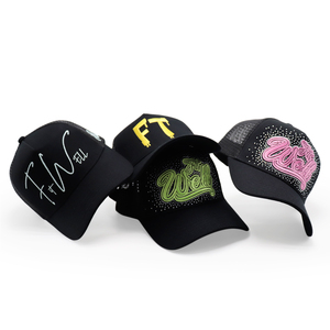 Gorra de Béisbol de 5 Paneles con Logotipo Bordado Personalizado de Fábrica BSCI, Gorra Deportiva de Alta Calidad para Hombre, Gorra <span class=keywords><strong>Trucker</strong></span> <span class=keywords><strong>Negra</strong></span> con Bordado 3D - Product Image 4