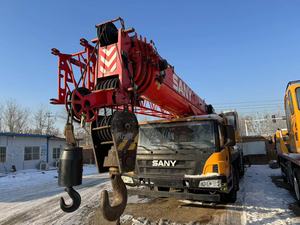 Grue sur camion hydraulique Sany d'occasion de 75 tonnes – Équipement de levage de charges lourdes à haute durabilité pour projets d'ingénierie - Product Image 4
