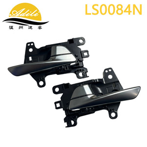 Adili - Nuevas Manijas de Repuesto para Puertas Interiores LS0084N para Hyundai Tucson 2015-2021, de Plástico y Metal en Negro y Gris - Product Image 3