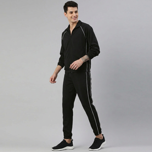 Wholesale Anti-Bacterial Breathable Streetwear Jogging Tracksuit <b>Set</b> Long Sleeve Sportswear Outdoor Activity Unisex Available - Product Image 1