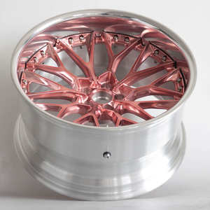 ล้อฟอร์จ 18 นิ้ว 5x108 สีโรสโกลด์ ล้อ 19 นิ้ว ขอบสแต็กเกอร์ 5x120 - Product Image 3