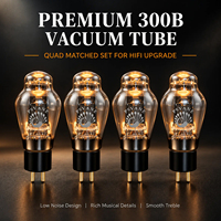 PSVANE 300B-PT, base en bakélite noire, tube à vide audiophile, paire assortie en usine, triode de puissance HIFI pour remplacement d'amplificateur à tubes