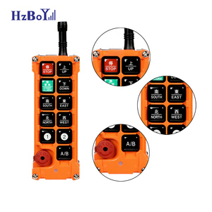 F23-A + E 10-Phím Khẩn Cấp Dừng Công Nghiệp Cần Cẩu Không Dây Đài Phát Thanh Điều Khiển Từ Xa Receiver Động Cơ Khởi Động - Product Image 4