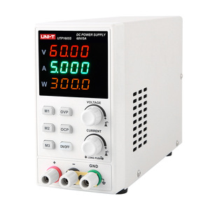 ยูนิ-ที UTP1605S แหล่งจ่ายไฟ DC 60V 5A เครื่องมือซ่อมกระแสไฟคงที่แบบปรับได้ - Product Image 1