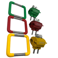 Pince de raccordement isolée pour conducteurs isolés, boîtier en laiton et nylon, IP65, adaptateur de connexion de ligne électrique mâle/femelle, noir
