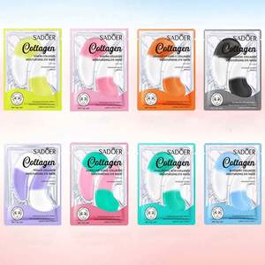 Masque pour les <span class=keywords><strong>yeux</strong></span> au collagène SADOER en marque propre, hydratant, apaisant, nourrissant, contre la <span class=keywords><strong>fatigue</strong></span>, les cernes, les poches sous les <span class=keywords><strong>yeux</strong></span>, pour peaux sèches - Product Image 1