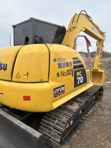 ร้อนราคาถูกญี่ปุ่น 7 ตัน Komatsu PC70 รถขุดตีนตะขาบต้นฉบับญี่ปุ่น Komatsu รถขุดมือสองรถขุด PC 70-8 - Product Image 3