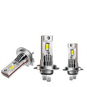 Ampoule de phare LED automobile 6000K blanc froid, mini format, Plug & Play, refroidie par ventilateur, H7 H4 - Product Image 2