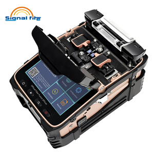 ZHUOSHI AI12 6 Motors Core Alignment Splicer Built-in OPM & VFL Fiber <b>Splicing</b> Welding <b>Machine</b> - Product Image 2