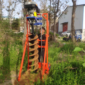 Machine <span class=keywords><strong>à</strong></span> creuser des trous de chantier, prix d'usine, 9m 10m, outils de jardin, tronçonneuse, excavatrice de tranchées - Product Image 5