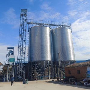 Grande Silo Cilindrico Conico Verticale <span class=keywords><strong>per</strong></span> Stoccaggio <span class=keywords><strong>Cereali</strong></span>, Silo di Stoccaggio <span class=keywords><strong>Cereali</strong></span> Imbullonato - Product Image 1