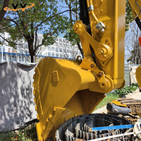 Б/у гидравлический экскаватор Caterpillar 336, 36 тонн, модель 2023 года, мощность 225 кВт, объем ковша 2,2 м³, в хорошем состоянии, продается.