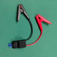 C-Power EC5 Cables de Arranque de Cobre con Pinzas de Cocodrilo 10AWG, Conector Negro, Garantía de 3 Años, 85% de Eficiencia para Coche
