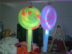 Kẹo Mút Treo Bơm Hơi Giá Rẻ Có Đèn Trang Trí Phông Nền Sự Kiện Giáng Sinh - Product Image 6